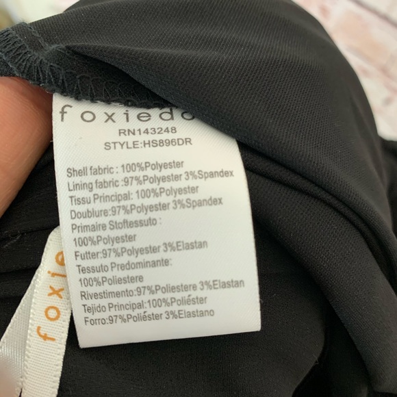 Foxiedox Nealea Pleat Chiffon Dress - Picture 11 of 11